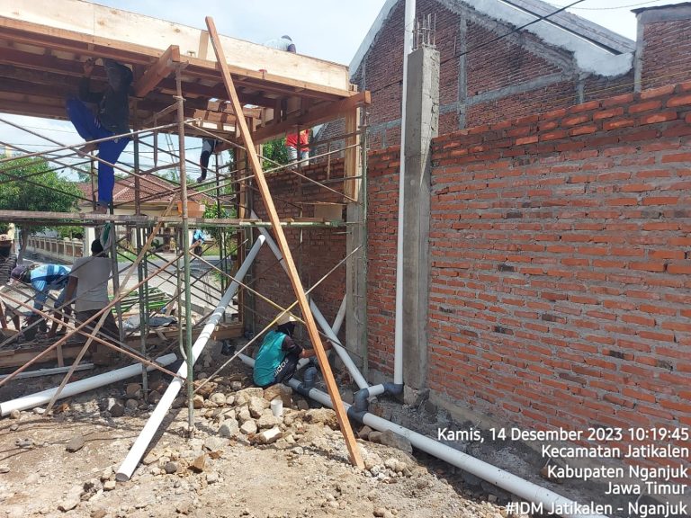 konstruksi indomaret nganjuk