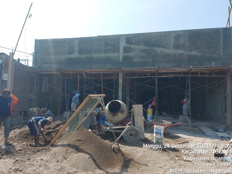 konstruksi indomaret nganjuk