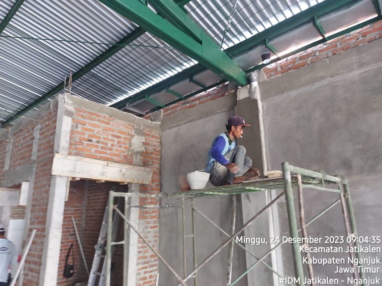 konstruksi indomaret nganjuk
