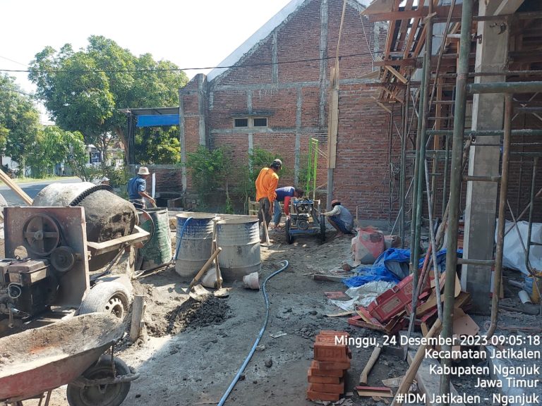 konstruksi indomaret nganjuk