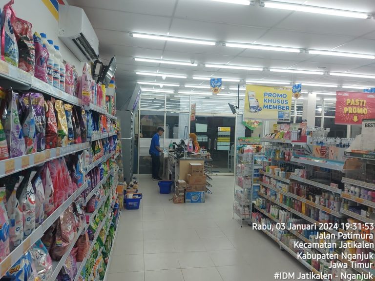 konstruksi indomaret nganjuk