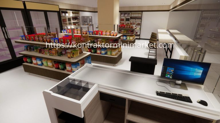 Konstruksi DHX Mart di Dhoho Internatinal Airport Kediri
